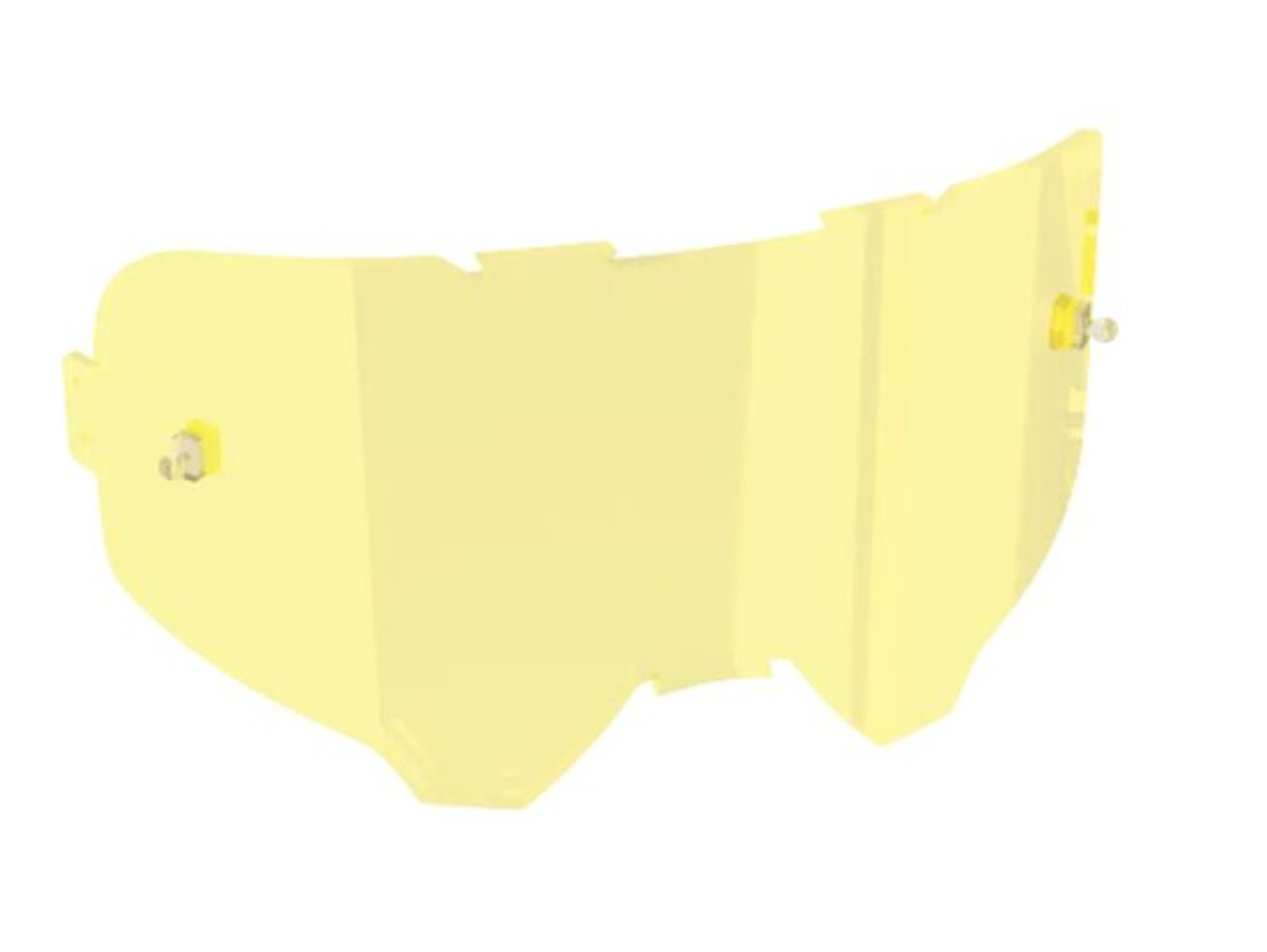 Kids Railed Goggles Single Lens Yellow OS
