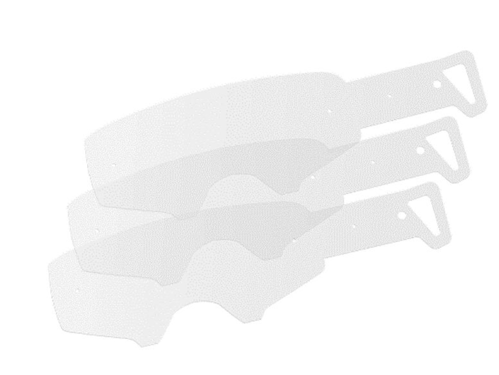 Kids Railed Goggles Tear-Off (10pcs) OS - MX Brillen Zubehör