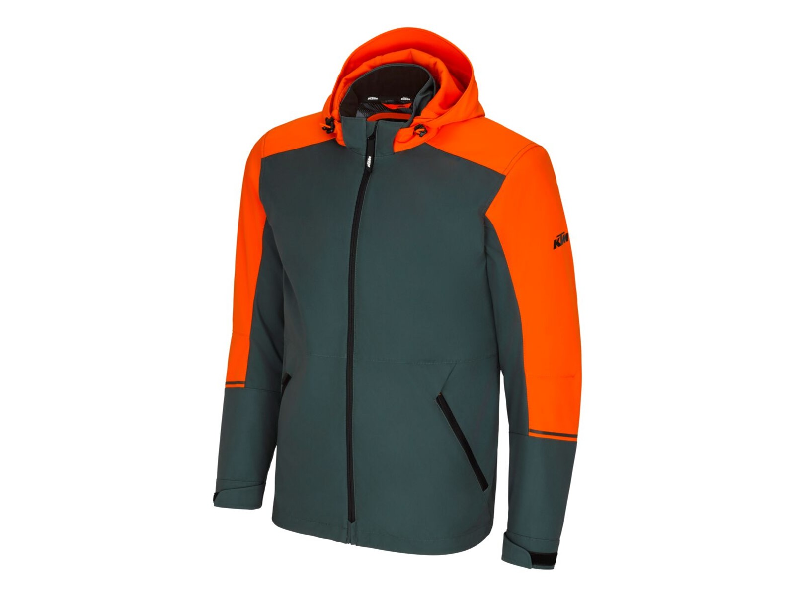 Two 4 Ride V2 Jacke - Grün/Orange, L