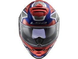 Helm - FF800 Storm Faster Red Blue
