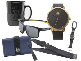Geschenke Set 02 - HQV Corporate Shadeds - Leather Wallet - Logo Mug - Watch - Keyholder - Belt