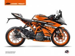 390 RC noir orange