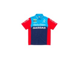 TLD GASGAS team pit Shirt navy/red - T-Shirt