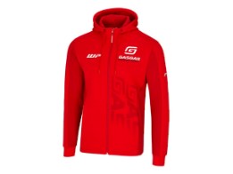 Team Hoodie mit Reißverschluss