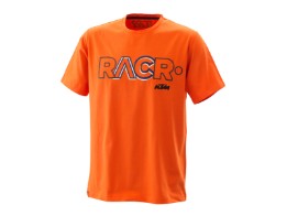 Racr Tee Orange - T- Shirt - kurzarm