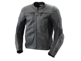 Resconance Leather Jacket - Leder Jacke - lang