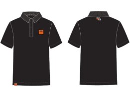 Pure Polo Black - Poloshirt - kurzarm