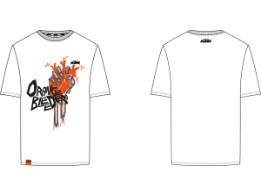 ORANGE BLEEDER T-SHIRT