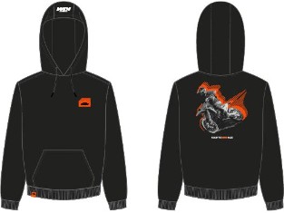 Red Bull KTM - Team Zip Hoodie - Langarm Jacke