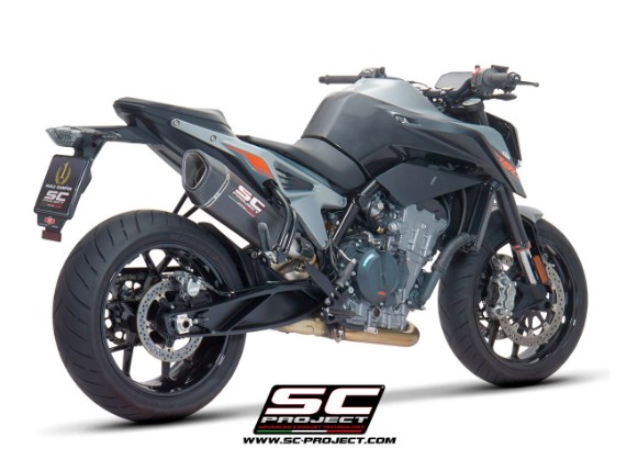 KTM12-91C, SC SC1-R Slip on Carbon