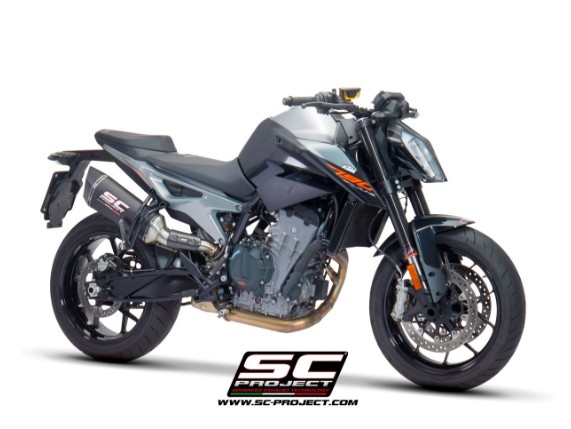 KTM12-91C, SC SC1-R Slip on Carbon