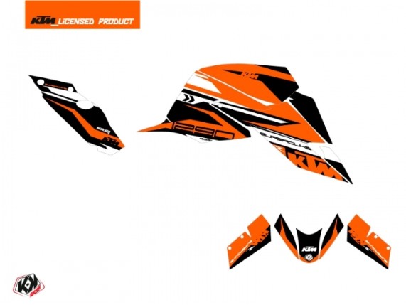 KUTVEK 27952, 1290 Superduke R noir orange