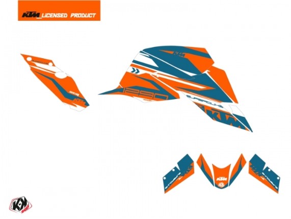 KUTVEK 27953, 1290 Superduke R orange bleu