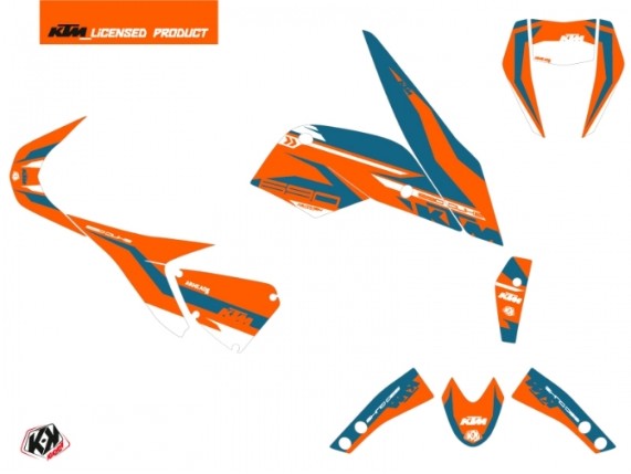 KUTVEK 28025, 690 Duke orange bleu