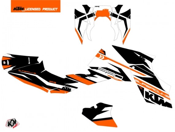 KUTVEK 28065, 990 Superduke R orange blanc