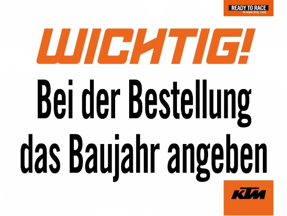 KUTVEK 28068, 125 RC orange blanc