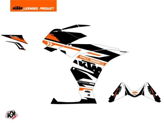 KUTVEK 28071, 390 RC orange blanc