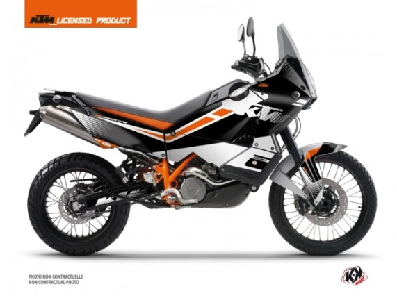 KUTVEK 28116, 990 Adventure noir blanc