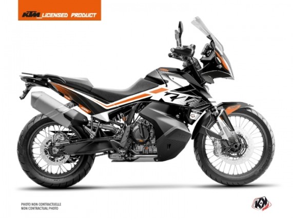 KUTVEK 28125, 790 Adventure noir blanc