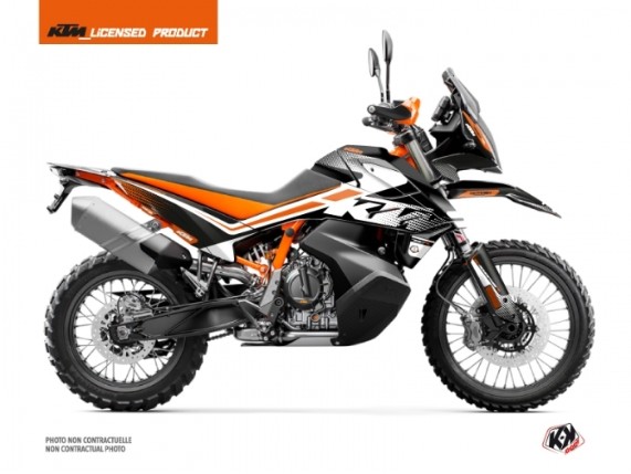 KUTVEK 28126, 790 Adventure R noir blanc
