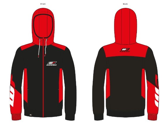 Ktm replica hotsell team zip hoodie