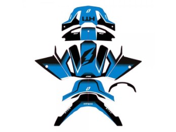 HT1 Helm Aufkleber Kit Bamr