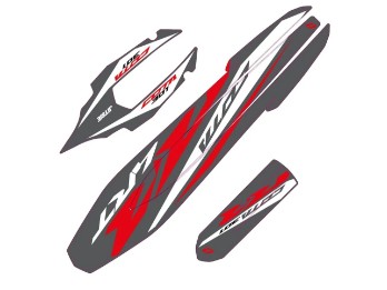 Sticker Kotflügel vo./hi. Montesa 301RR 2022