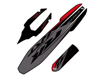 Sticker Kotflügel vo./hi. Stealth Montesa 4RT/301RR 20-26