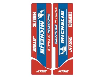 Paioli Gabelaufkleber MICHELIN
