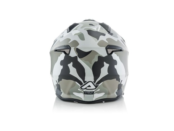 AC Helm camo-braun hinten