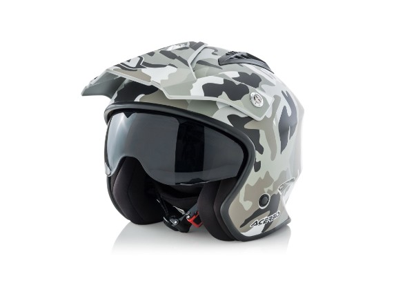 AC Helm camo-braun vorne