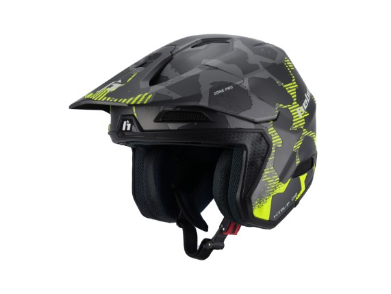 HC1041GL, Hebo Zone Pro Helm Camo grau L