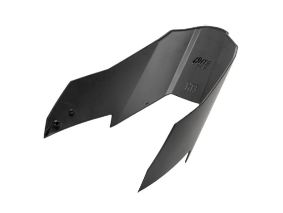 HT3 Solid Helmschild schwarz 3