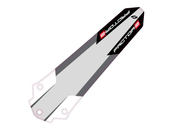 Rear Mudguard Sticker EM 2025