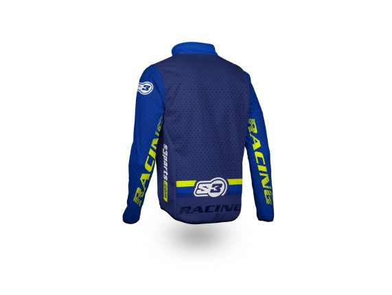 S3 Hypridjacke blau, gelb 3
