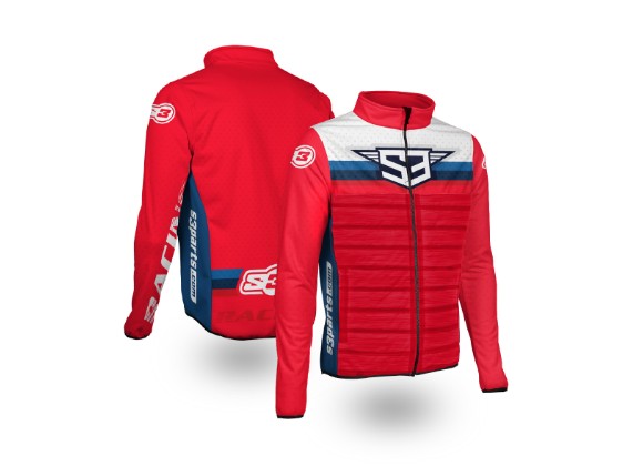 S3 Hypridjacke rot