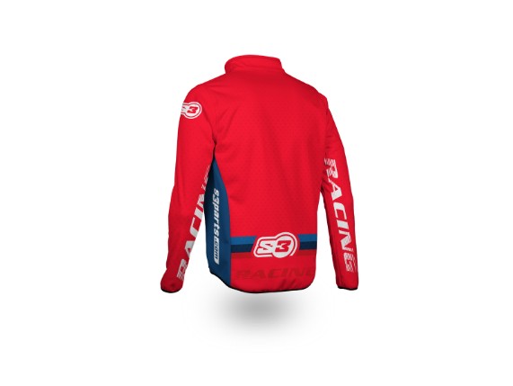 S3 Hypridjacke rot 3