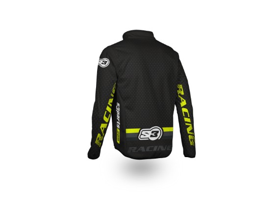 S3 Hypridjacke schwarz, gelb 3