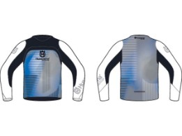 Railed Jersey - Blau