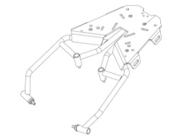 Topcase-Träger
