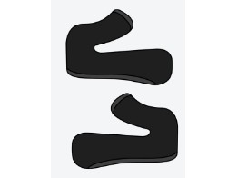 WRAAAP HELMET CHEEK PADS