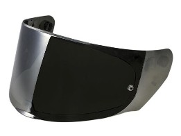 STORM HELMET IRIDIUM SILVER VISOR
