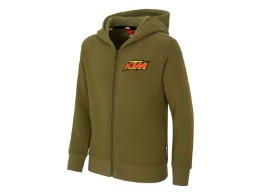 Racing Hoodie mit Reißverschluss Kinder