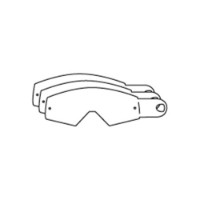 HUSTLE MX TEAR OFF'S (20 PCS)