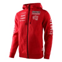 Troy Lee Designs Team Hoodie mit Reißverschluss
