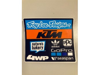 KTM Team Sticker