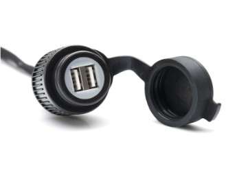 USB-Doppel-Ladebuchse