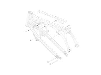 Mutter des Lenkanschlags 