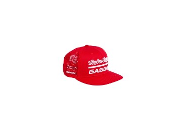 TLD GASGAS TEAM  FLAT CAP RED