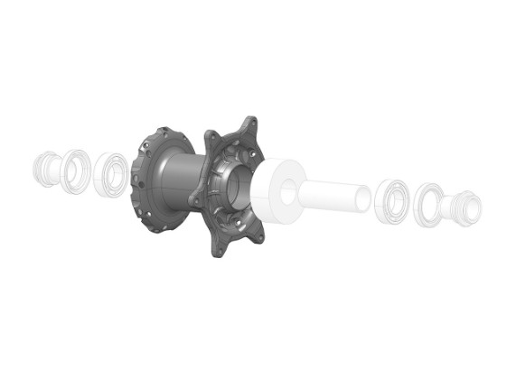SMX1-FW-H-01, Vorderradnabe